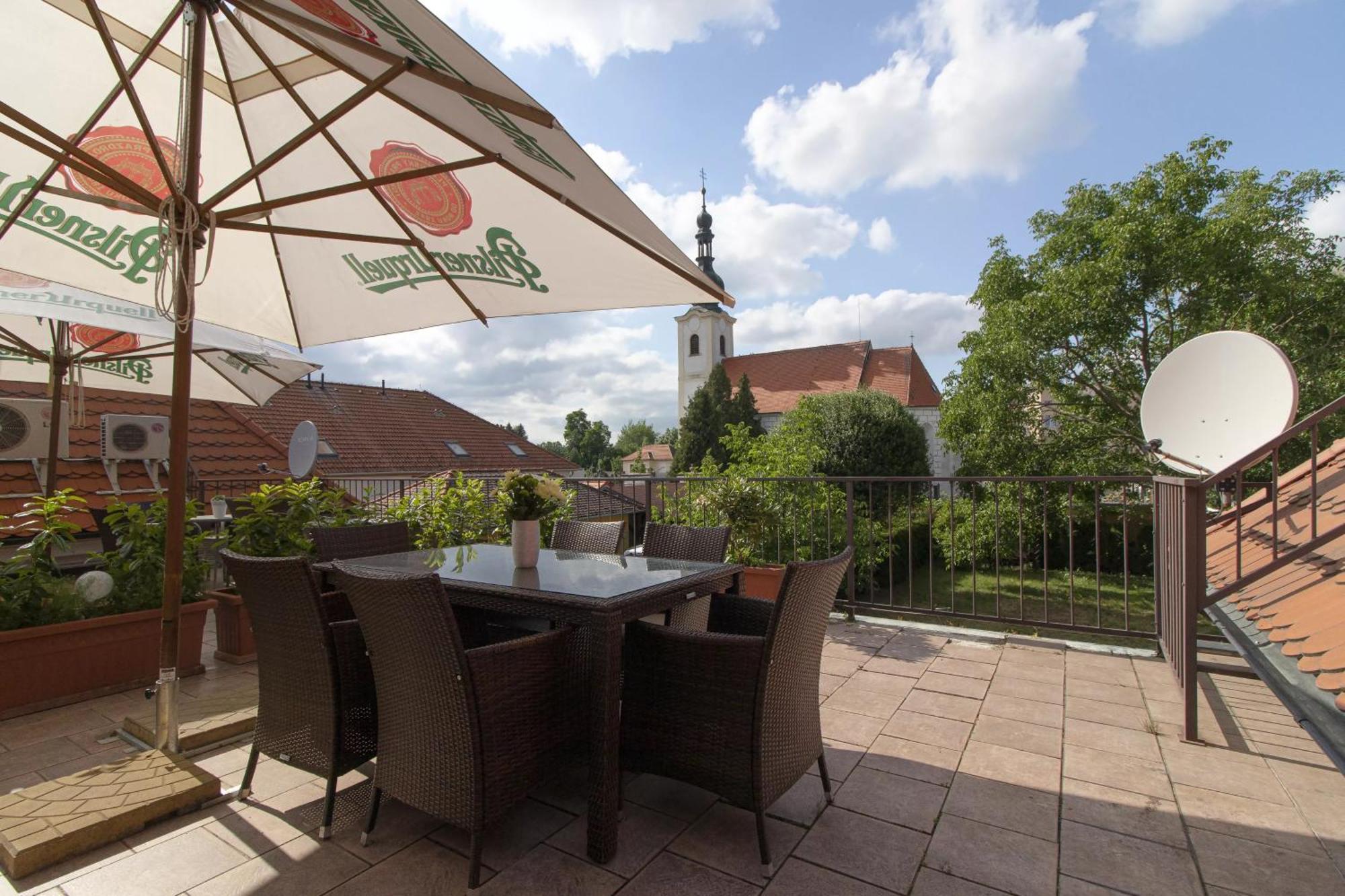 Historicky Dum U Lazni Apartment Trebon Bagian luar foto